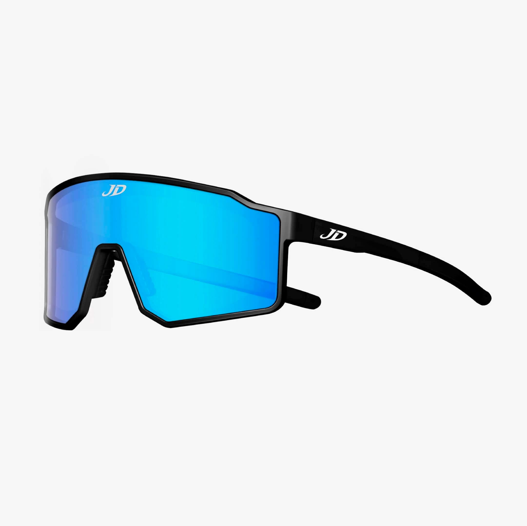 Matte Black with Ice Mirror lens